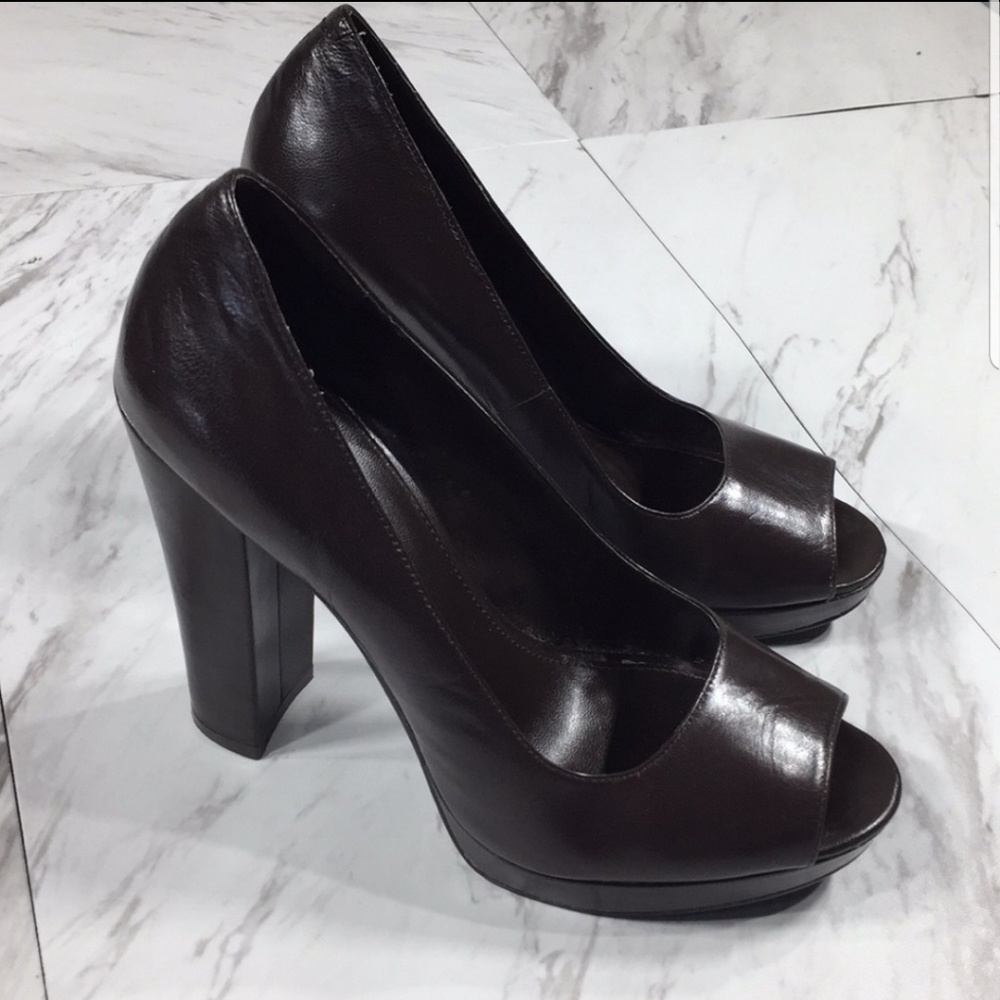 Lauren Ralph Lauren brown heels